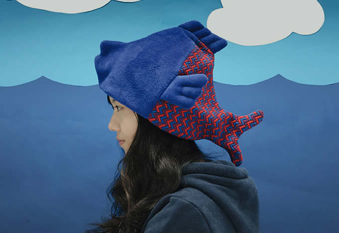  Cartoon Fish Style Soft Cotton Hat 