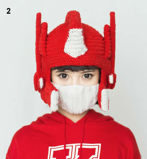    Optimus Prime Winter Knitting Wool Hat