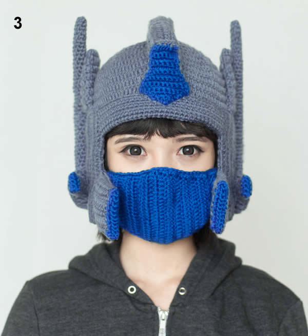    Optimus Prime Winter Knitting Wool Hat