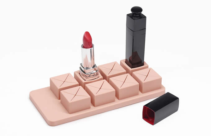  Silicone Lipstick Holder Organizer