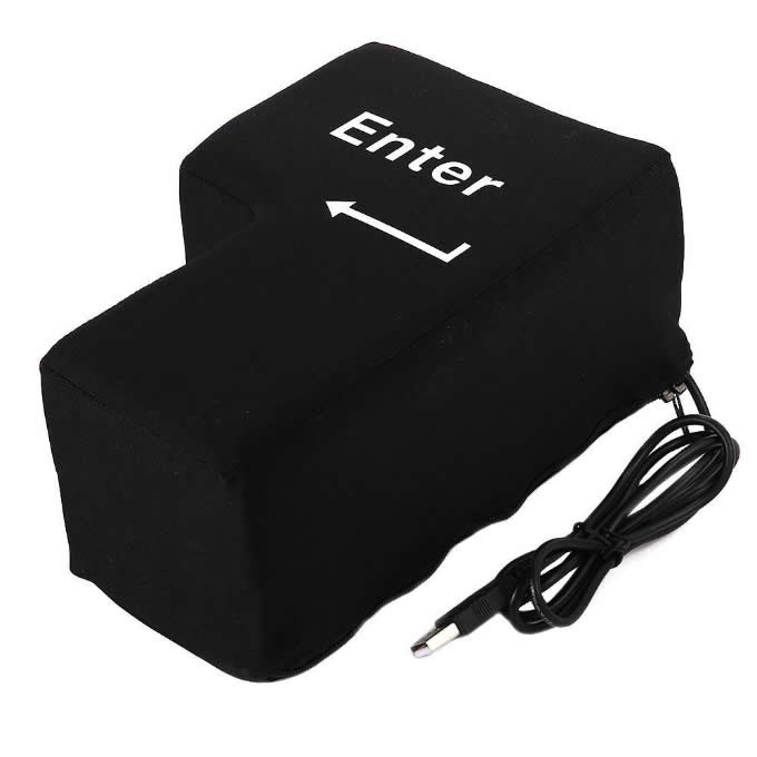 Big Enter Key Throw Pillow Toys