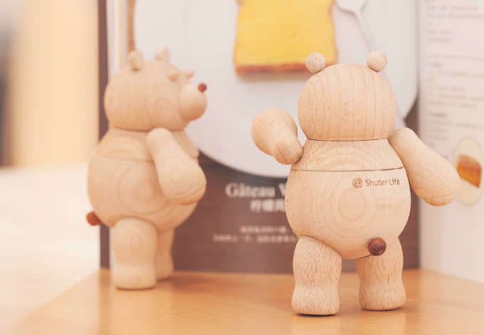 Wooden Magnetic Bear Wooden Toy  