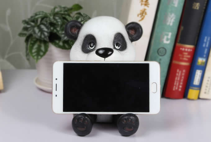 Resin Animal Mobile Holder Cell Phone Stand Pen Pencil Holder Piggy Bank