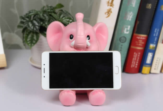 Resin Animal Mobile Holder Cell Phone Stand Pen Pencil Holder Piggy Bank