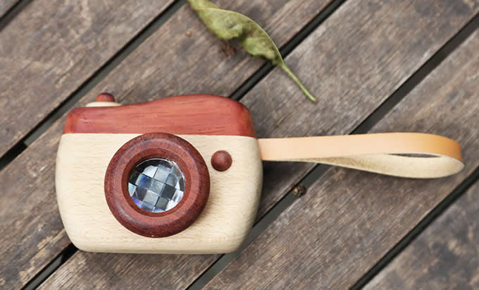 Wooden Camera Kaleidoscope
