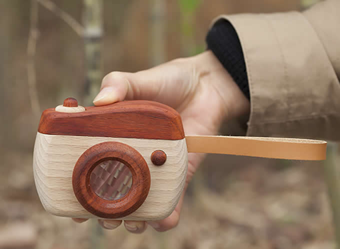 Wooden Camera Kaleidoscope