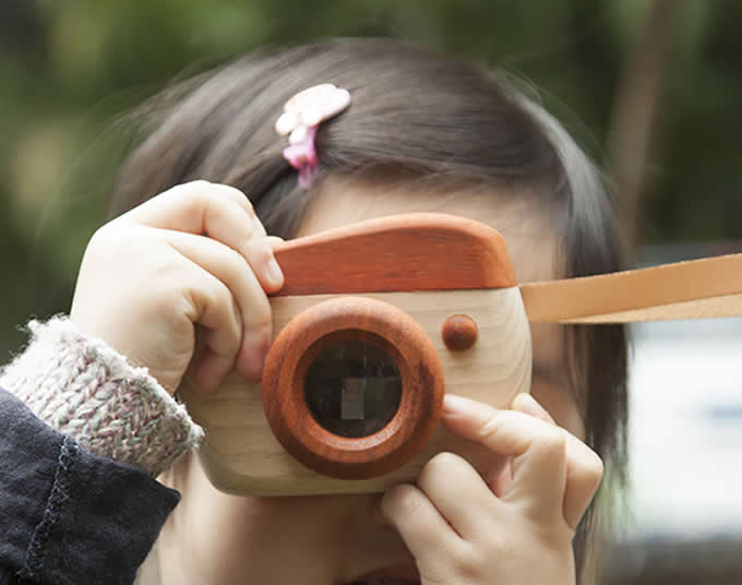 Wooden Camera Kaleidoscope