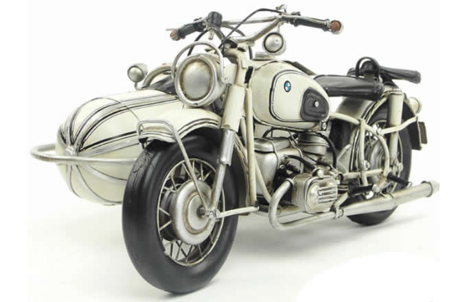   Handmade Antique Model Kit Car-1961 German Motorcycle R60 