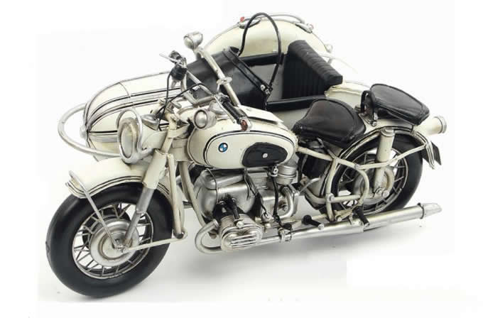   Handmade Antique Model Kit Car-1961 German Motorcycle R60 