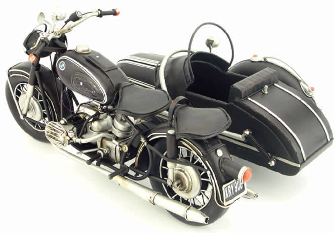   Handmade Antique Model Kit Car-1961 German Motorcycle R60 