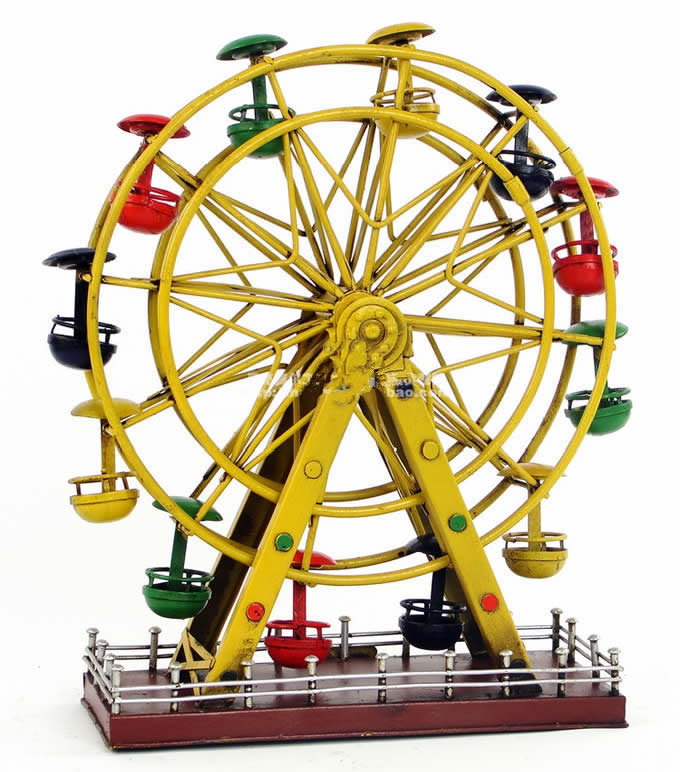  Handmade Antique Tin Model Other-Ferris wheel