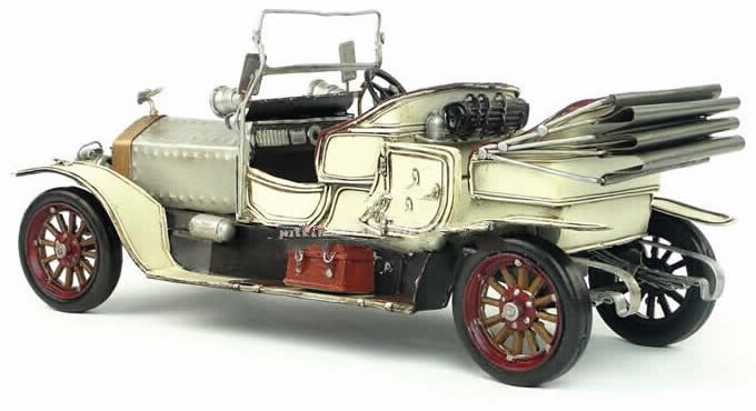  Handmade Antique Model Kit Car-1909 Rolls Royce Classic Cars Cabrio