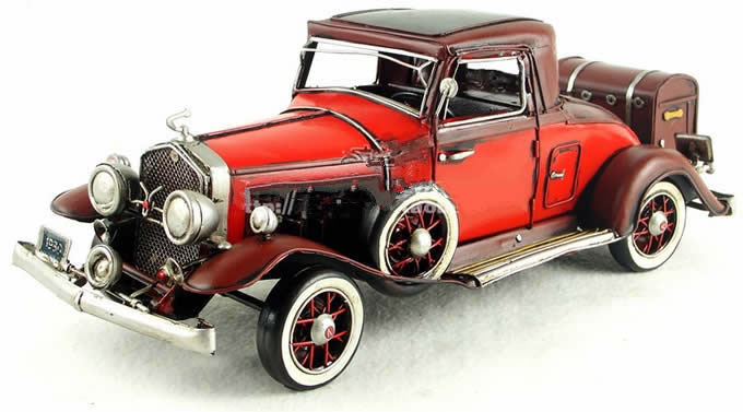 Handmade Antique Model Kit Car - 1933 Cadillac V16 Classic Cars