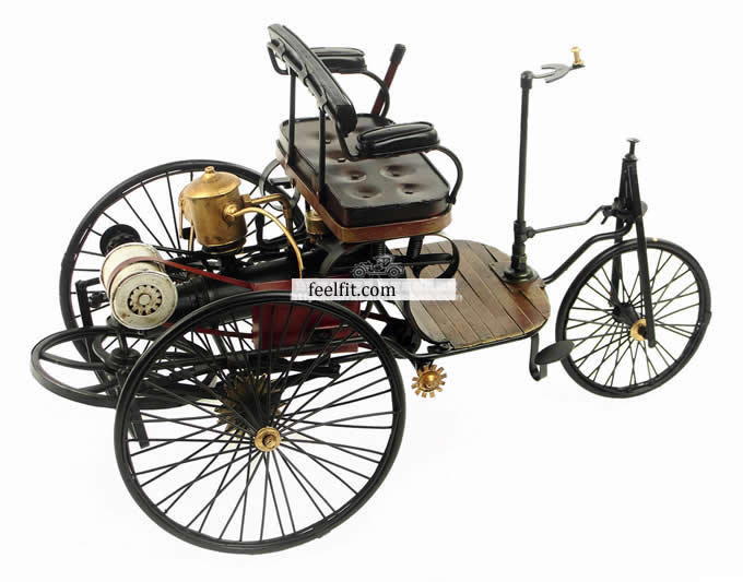  Handmade Antique  Model Kit Car-Benz Patent Motorwagen 1886