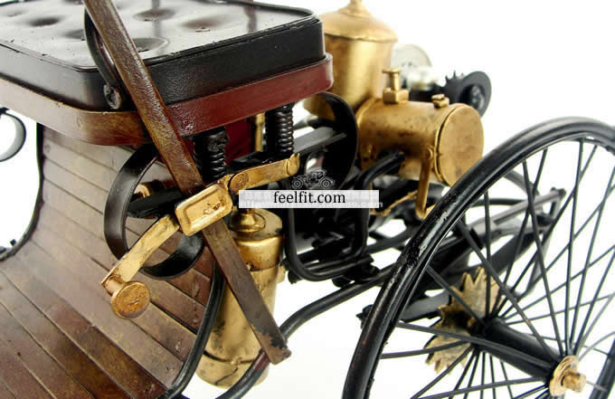  Handmade Antique  Model Kit Car-Benz Patent Motorwagen 1886