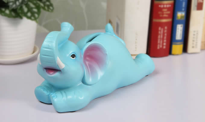 Animal Design Piggy Bank Cell Phone Stand Holder 