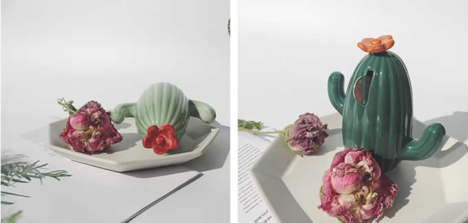 Ceramic Cactus Piggy Bank