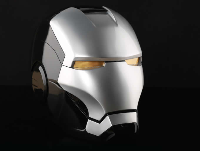 Iron Man Helmet Large Piggy Bank Black