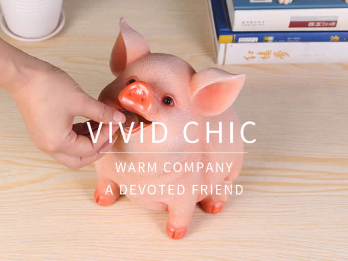 Pig Shaped Piggy Bank