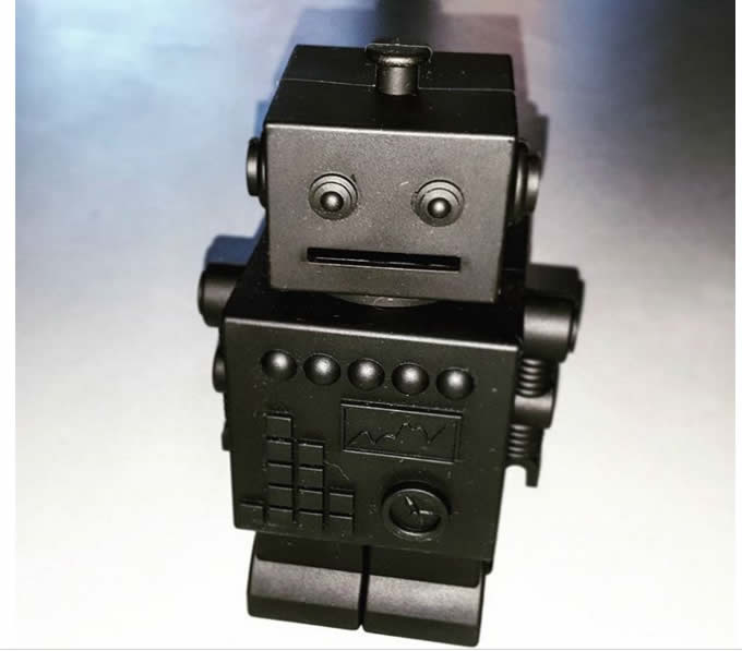 Silicone Robot Piggy Bank