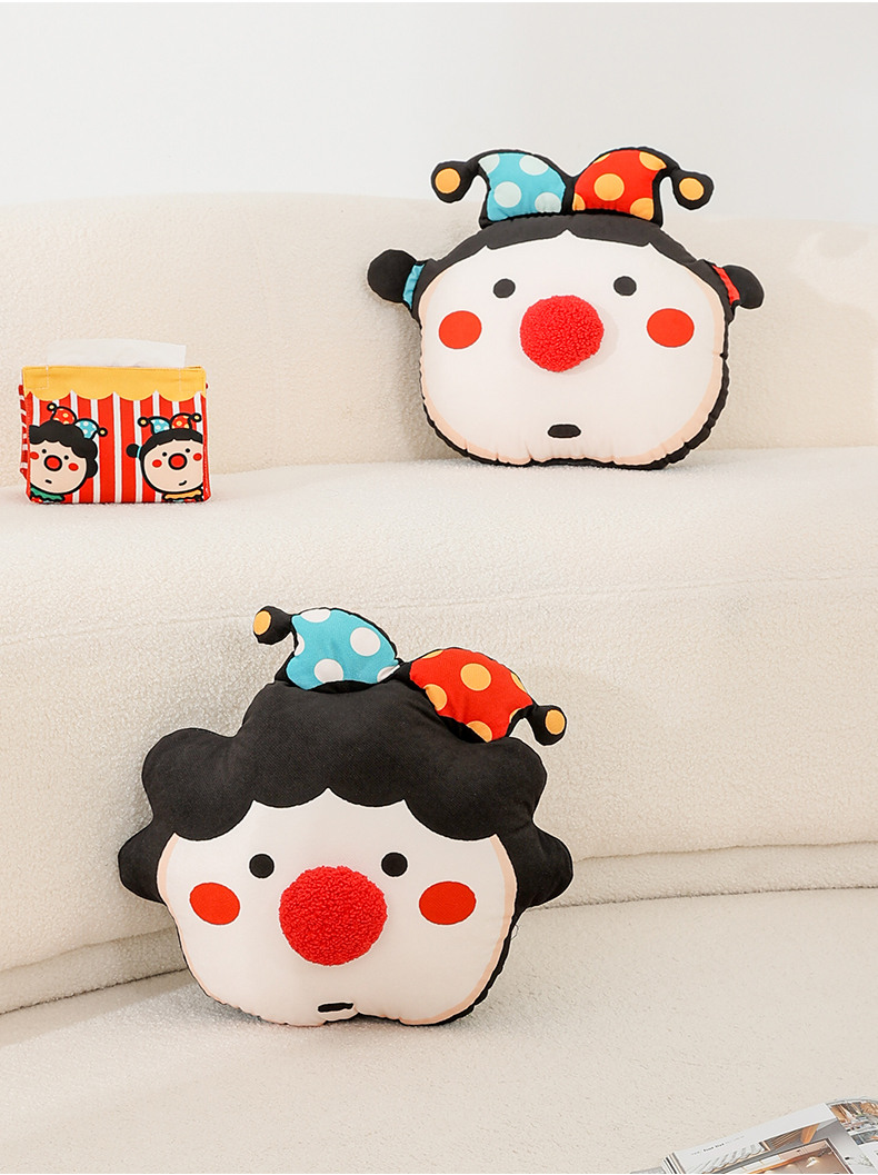 Cute Cartoon Boy And Girl Plush Pillow, Holiday Gift