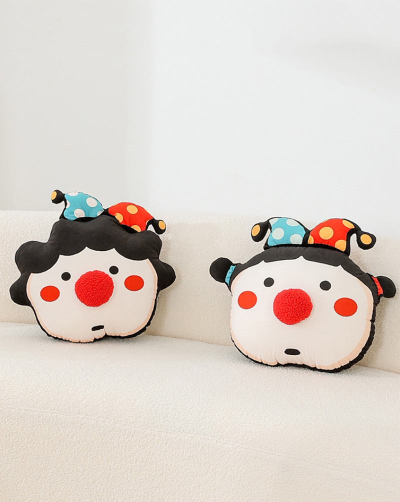 Cute Cartoon Boy And Girl Plush Pillow, Holiday Gift