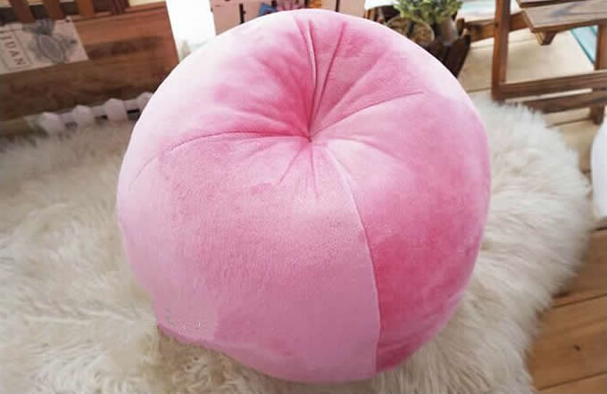  Apple Shaped Cushion Throw Pillow 