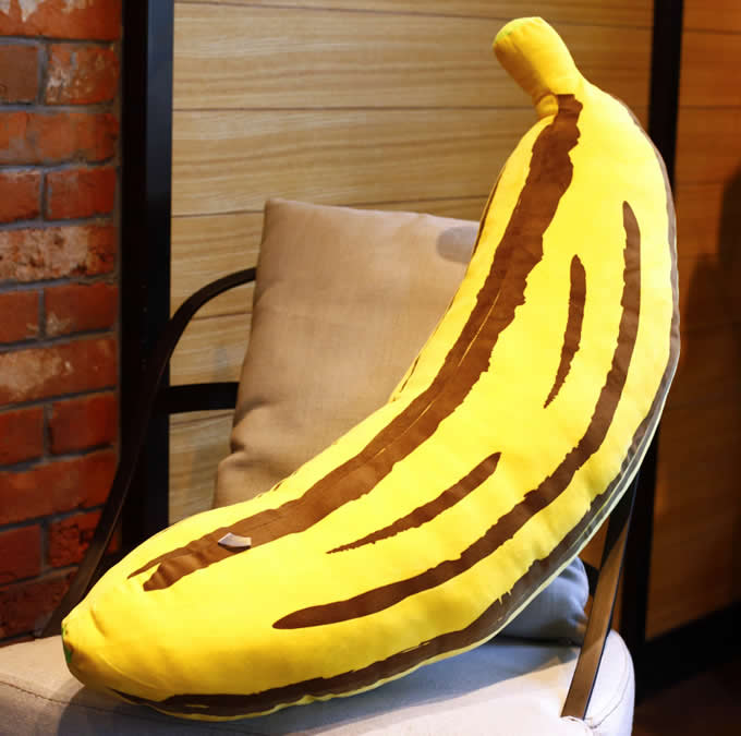 Banana  Pillow Cushion Plush Stuffed