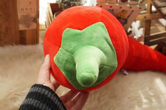 Chili Pepper Shaped Pillow Cushion Plush Stuffed