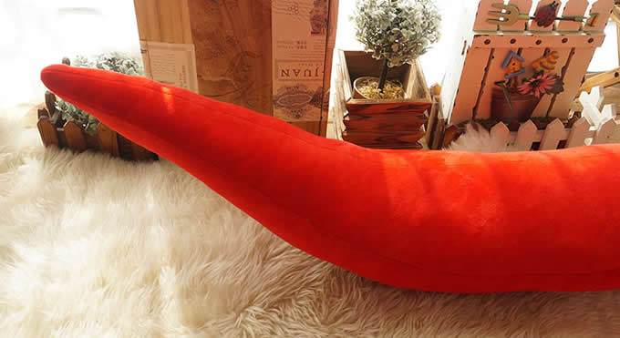 Chili Pepper Shaped Pillow Cushion Plush Stuffed