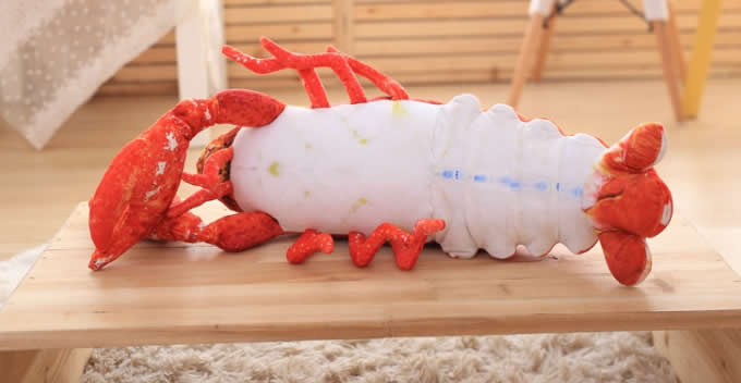 Crab Lobster Throw Pillow Back Cushion Pillow Plush Doll
