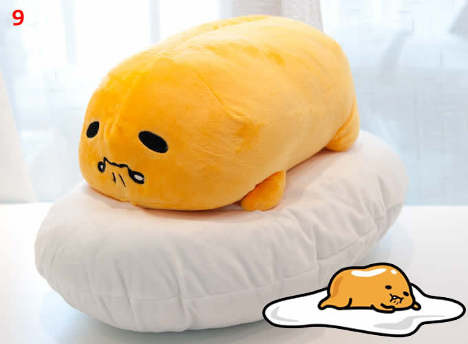 Lazy Egg Plush Doll Cushion Pillow 
