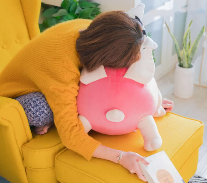 Lovely Animal Pig Sofa Pillow Cushions Toy