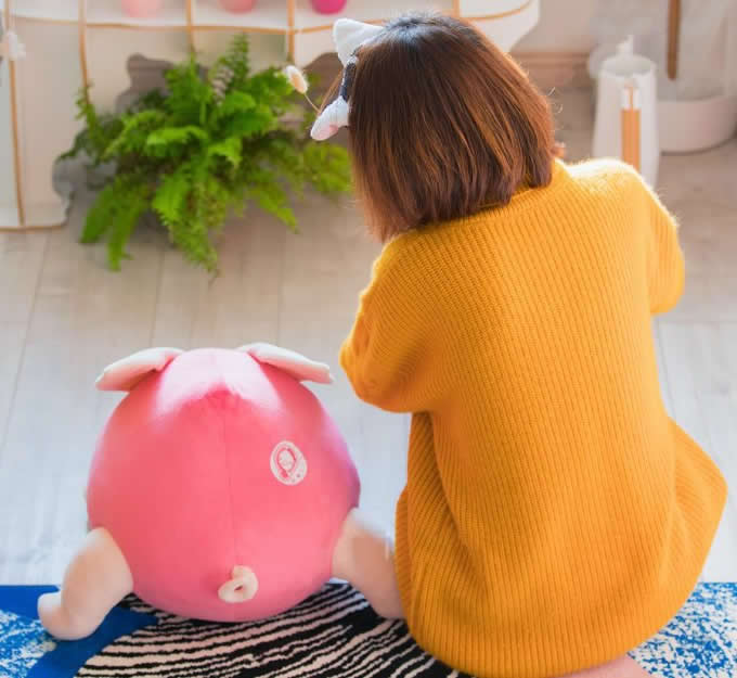 Lovely Animal Pig Sofa Pillow Cushions Toy