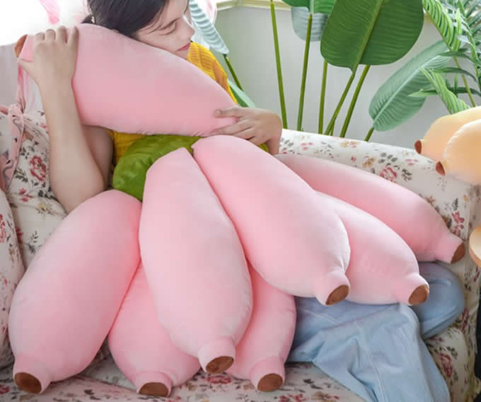  Lovely  Banana Plush Stuffed Pillow Sofa Cushions Children Plush Toy Gift 