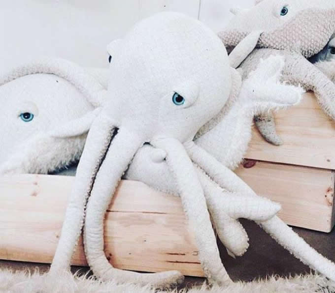 Octopus Ocean Animal Dolls Kids Plush Pillow Super Soft Toys