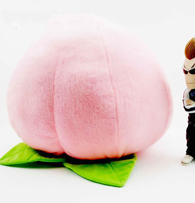 Peach shaped pillow hotsell