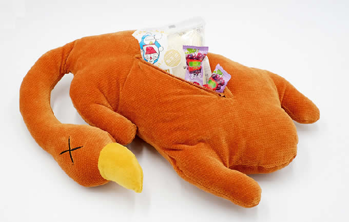  Roast Duck Plush Toys Funny Cushion Pillow 