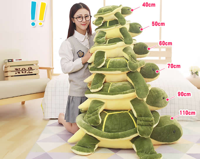 Turtle Shaped Pillow Cushion Plush Stuffed