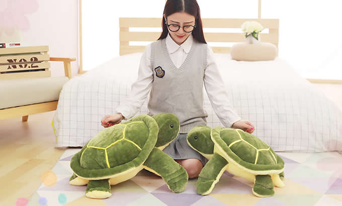  Turtle Shaped Pillow Cushion Plush Stuffed