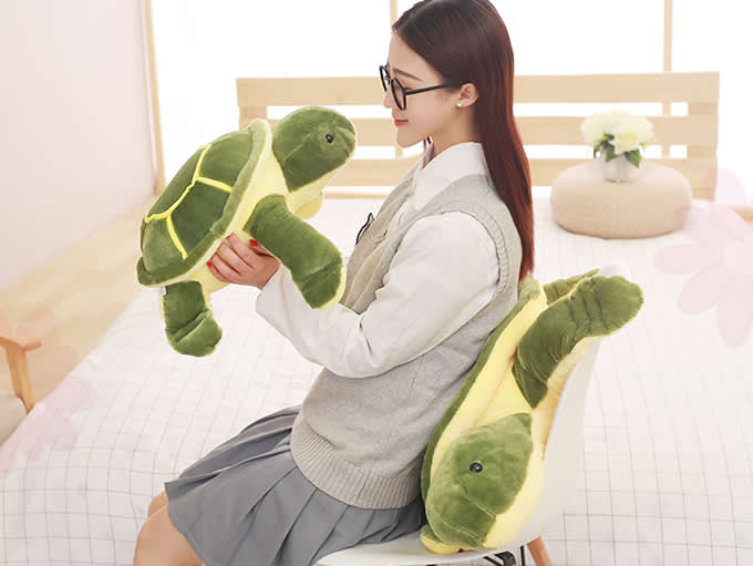  Turtle Shaped Pillow Cushion Plush Stuffed