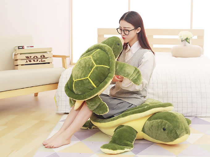  Turtle Shaped Pillow Cushion Plush Stuffed