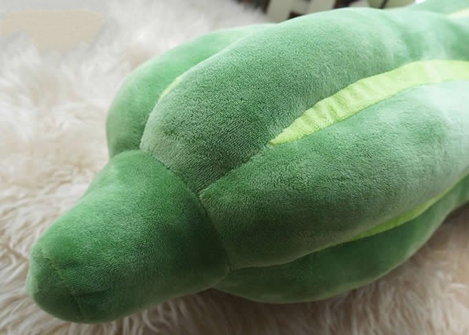 Wax Gourd Shaped Pillow Cushion Plush Stuffed  