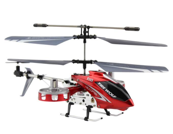  4CH Avatar Dragon Fighter GYRO IR Electric RC Helicopter