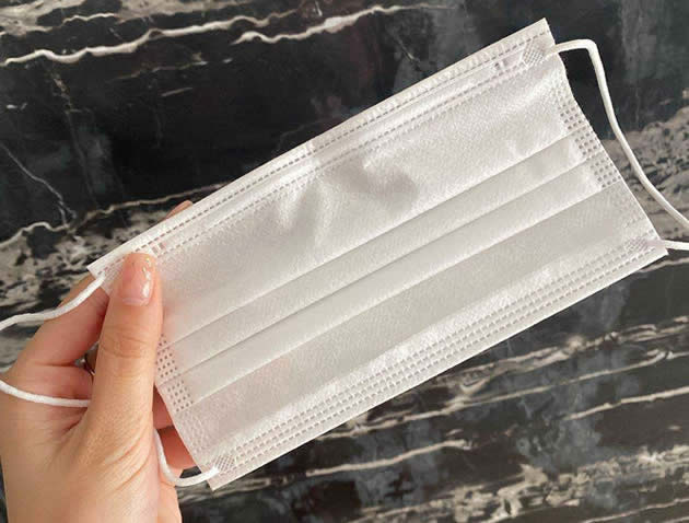 Disposable Medical Protective Mask Three Layer Nonwoven Filter of prevention air-borne droplets